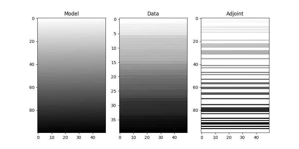 Model, Data, Adjoint